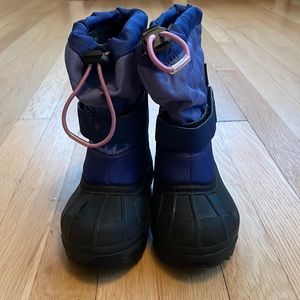 Columbia Little Kids Powderbug Size 10 Winter Boots